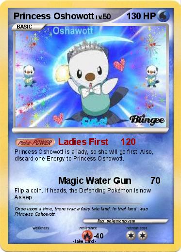 Pokemon Princess Oshowott