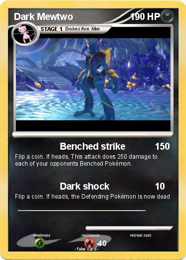 Pokemon Dark Mewtwo