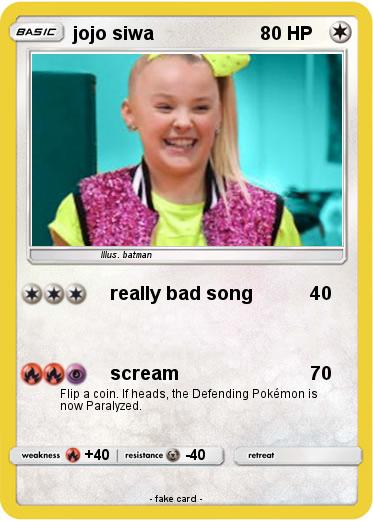Pokemon jojo siwa