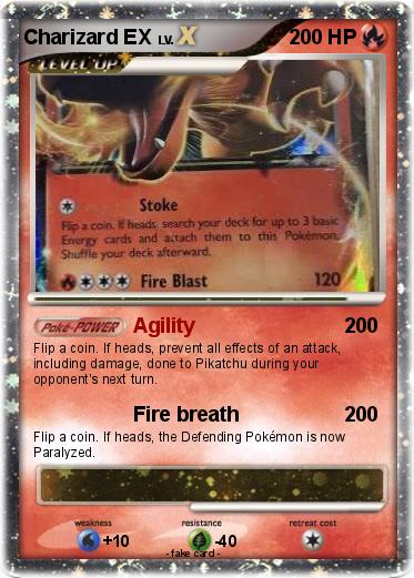Pokemon Charizard EX