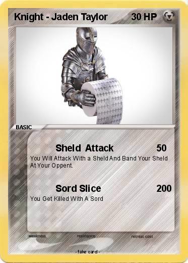 Pokemon Knight - Jaden Taylor