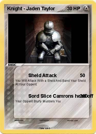 Pokemon Knight - Jaden Taylor