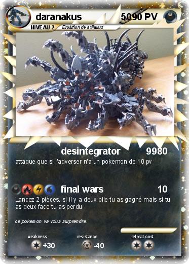 Pokemon daranakus               50