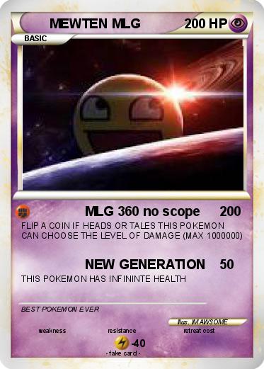 Pokemon MEWTEN MLG