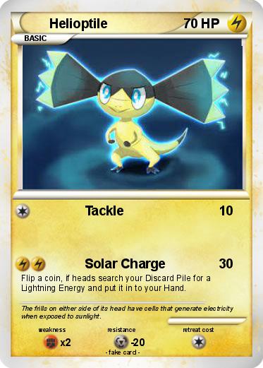 Pokemon Helioptile