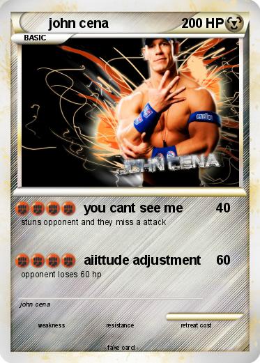 Pokemon john cena