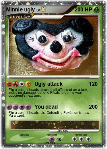 Pokemon Minnie ugly
