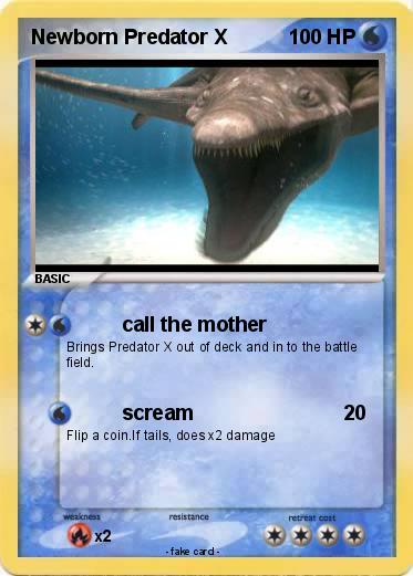 Pokemon Newborn Predator X