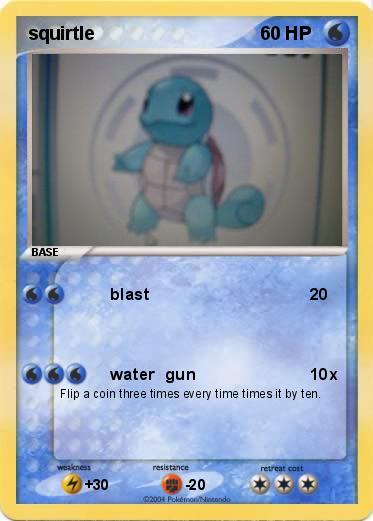 Pokemon squirtle
