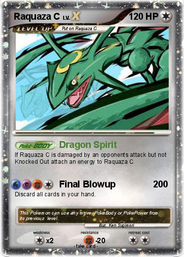Pokemon Raquaza C