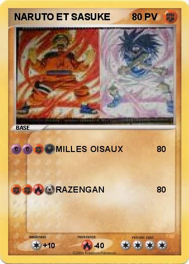 Pokemon NARUTO ET SASUKE