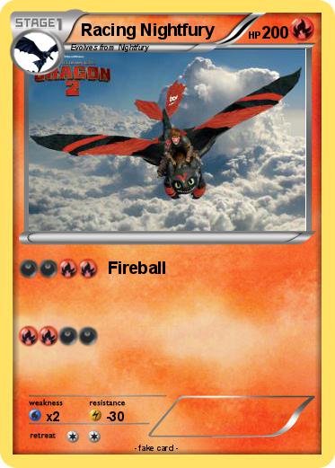 Pokemon Racing Nightfury