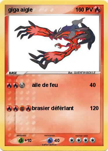 Pokemon giga aigle