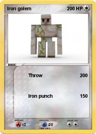 Pokemon Iron golem