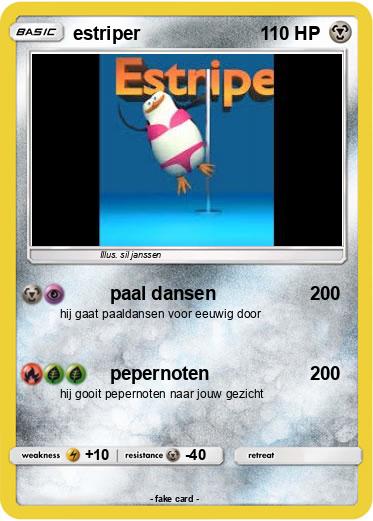Pokemon estriper