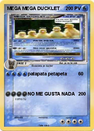 Pokemon MEGA MEGA DUCKLET
