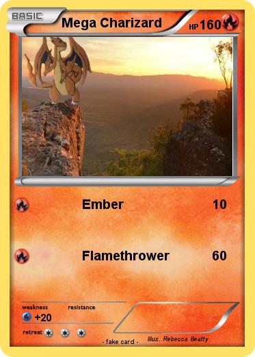 Pokemon Mega Charizard