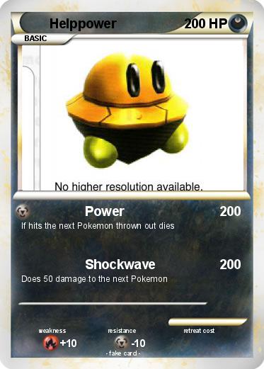Pokemon Helppower