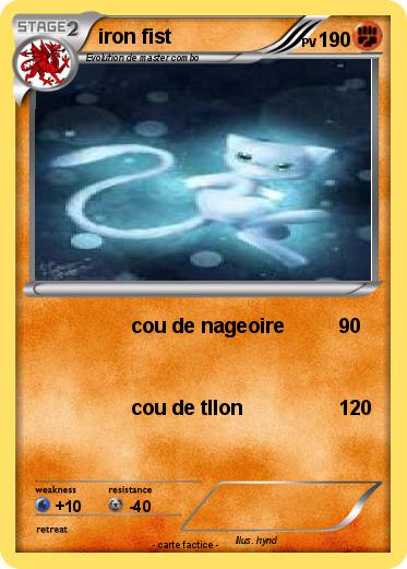 Pokemon iron fist