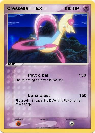 Pokemon Cresselia      EX                 1
