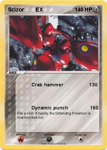 Pokemon Scizor        EX             