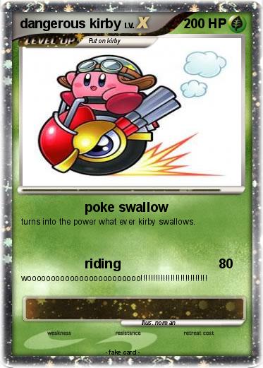 Pokemon dangerous kirby