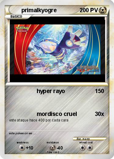 Pokemon primalkyogre