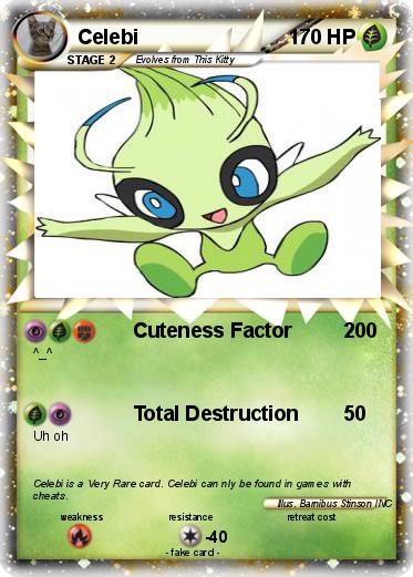 Pokemon Celebi