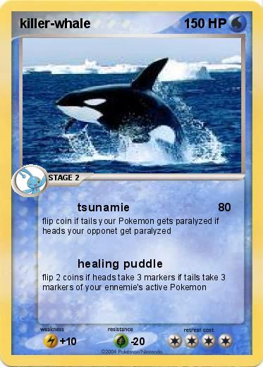 Pokemon killer-whale