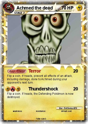 Pokemon Achmed the dead