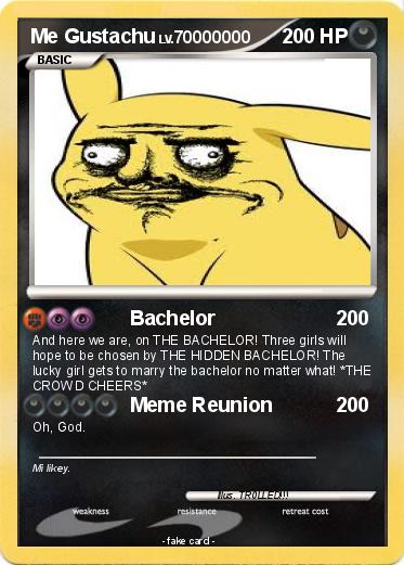 Pokemon Me Gustachu