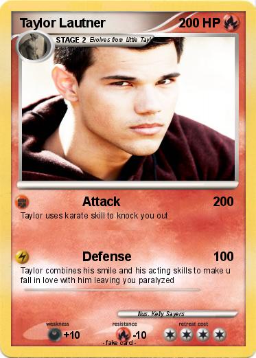Pokemon Taylor Lautner