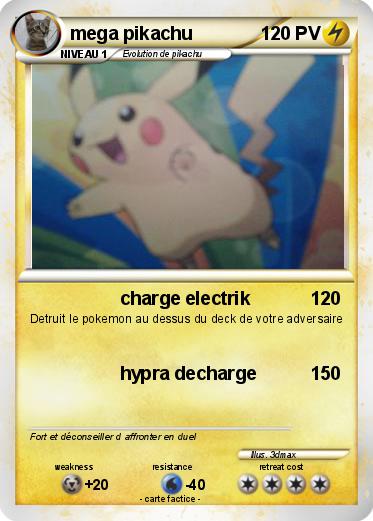 Pokemon mega pikachu