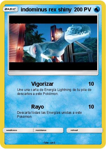 Pokemon indominus rex shiny
