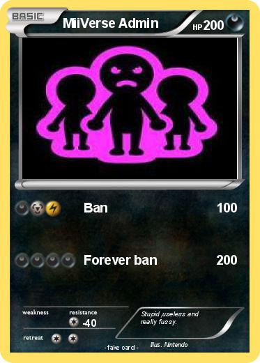 Pokemon MiiVerse Admin