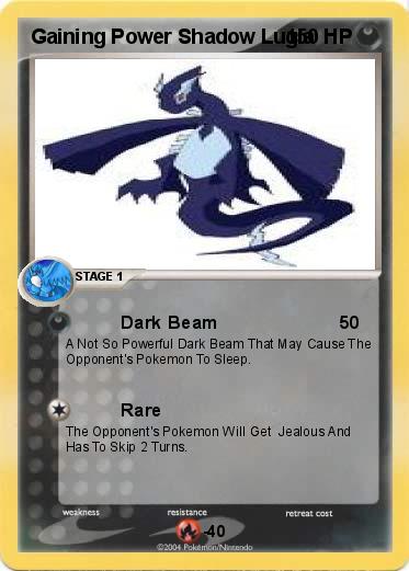 Pokemon Gaining Power Shadow Lugia
