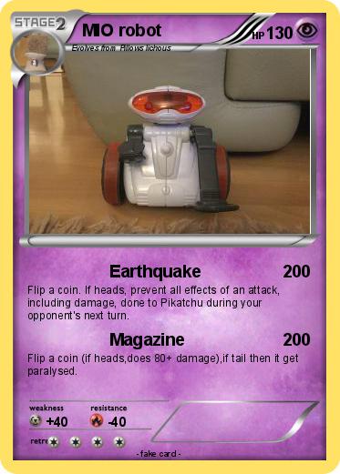 Pokemon MIO robot