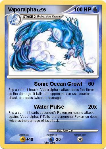 Pokemon Vaporalpha