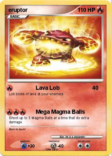 Pokemon eruptor