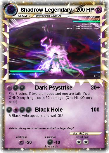 Pokemon Shadrow Legendary