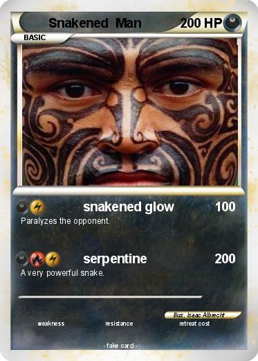 Pokemon Snakened  Man