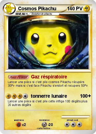 Pokemon Cosmos Pikachu
