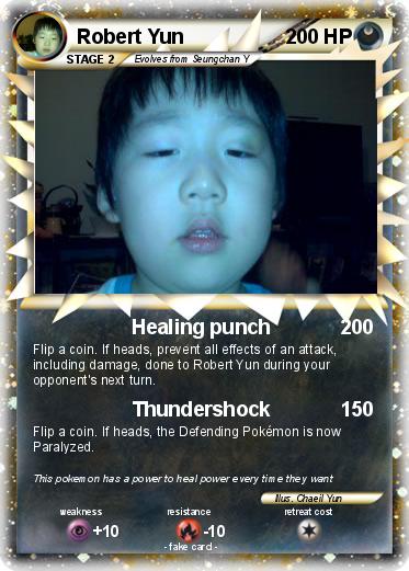 Pokemon Robert Yun