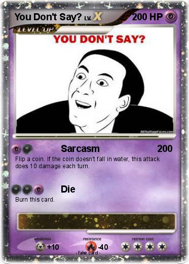 Pokemon You Don't Say?