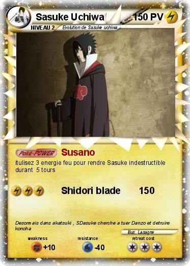 Pokemon Sasuke Uchiwa