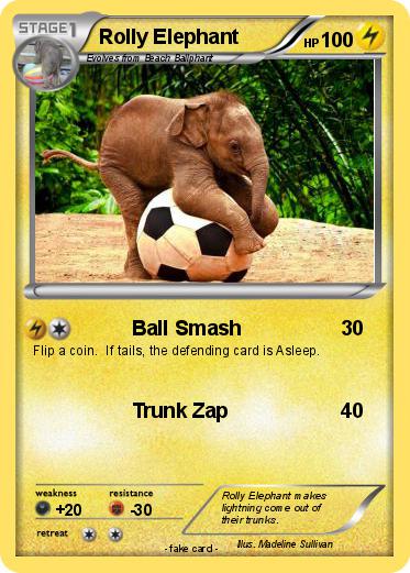Pokemon Rolly Elephant