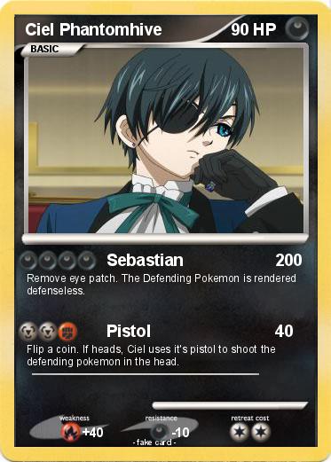 Pokemon Ciel Phantomhive
