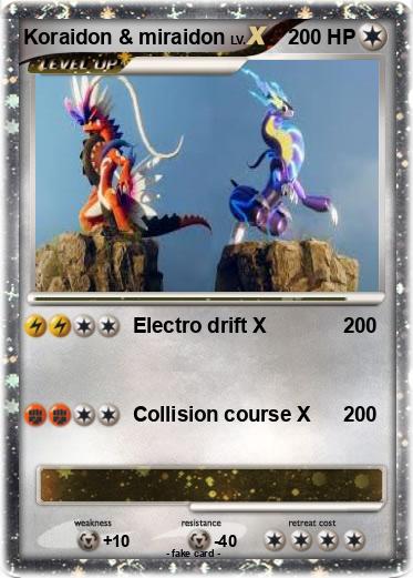 Pokemon Koraidon & miraidon