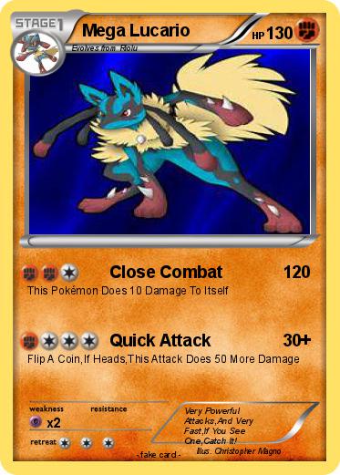 Pokemon Mega Lucario