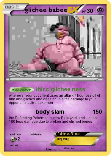 Pokemon glichee babee